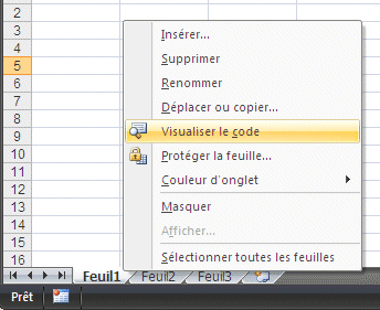 Visualiser le code