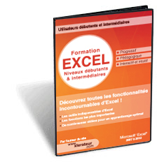 Pochette CD Formation Excel