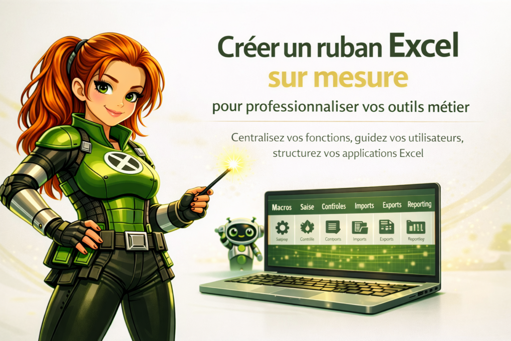 Créer un ruban Excel sur mesure